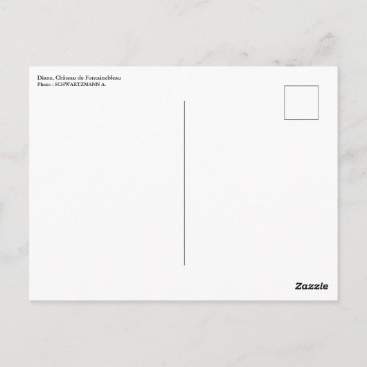 Diane ポストカード (裏面)