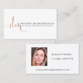 Dianne McMurrough 名刺 (正面/裏面)