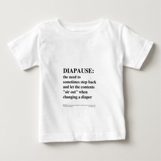 DIAPAUSE ベビーTシャツ (正面)