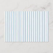 Diaper Raffle Card Blue Bear エンクロージャーカード (裏面)