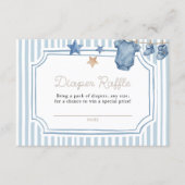 Diaper Raffle Card Blue Jean エンクロージャーカード (正面)