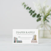 Diaper Raffle Enclosure Card エンクロージャーカード (スタンド正面)