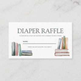 Diaper Raffle Enclosure Card エンクロージャーカード