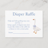 diaper raffle goose エンクロージャーカード (正面)