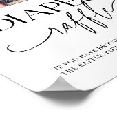 Diaper Raffle Storybook New Chapter Baby Shower ポスター (角)