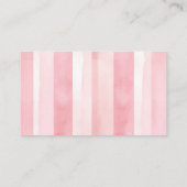 Diaper Raffle Ticket Coquette Croissant エンクロージャーカード (裏面)