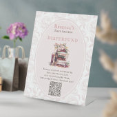 Diaperfund本の新しいチャプタスタック赤ちゃんシャワー 台座サイン