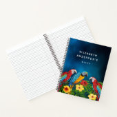 Diaryは青い空の赤いフローラ ノートブック (内部)