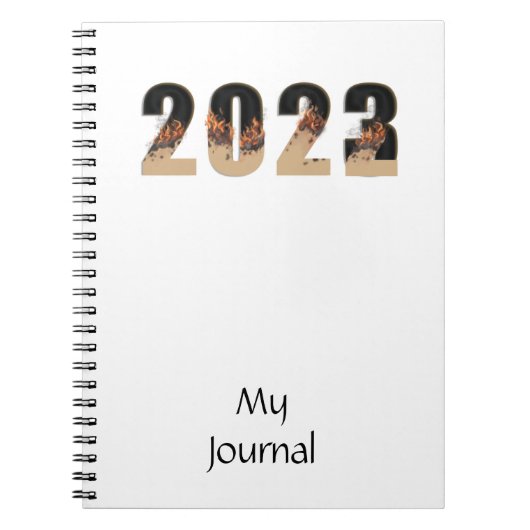 Diary New Year 2023 Journal ノートブック (正面)