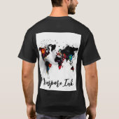 Diaspora Ink 作 Tシャツ (裏面)