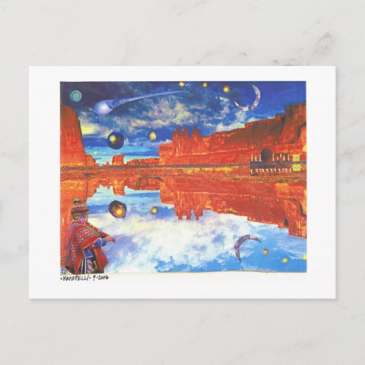 Dibble_Art12_ココペリ-b1 ポストカード (正面)