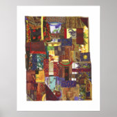 Dibble_Art20_Crazed_Quilt ポスター (正面)