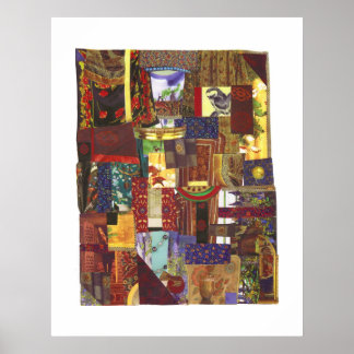 Dibble_Art20_Crazed_Quilt ポスター