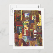 Dibble_Art20_Crazed_Quilt ポストカード (正面/裏面)