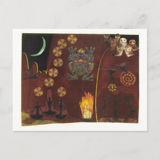 Dibble_Artworks_071_Dreaming_World ポストカード (正面)