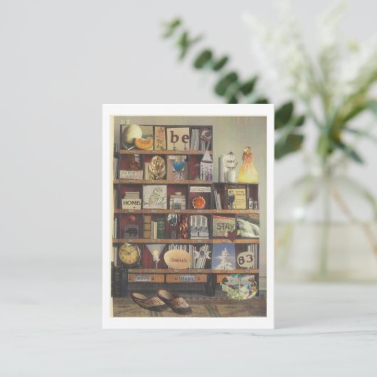 Dibble_Artworks_075_Self_Portrait ポストカード (スタンド正面)