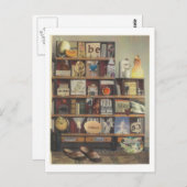 Dibble_Artworks_075_Self_Portrait ポストカード (正面/裏面)