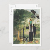 Dibble_Artworks_101_Green_Tara ポストカード (正面/裏面)