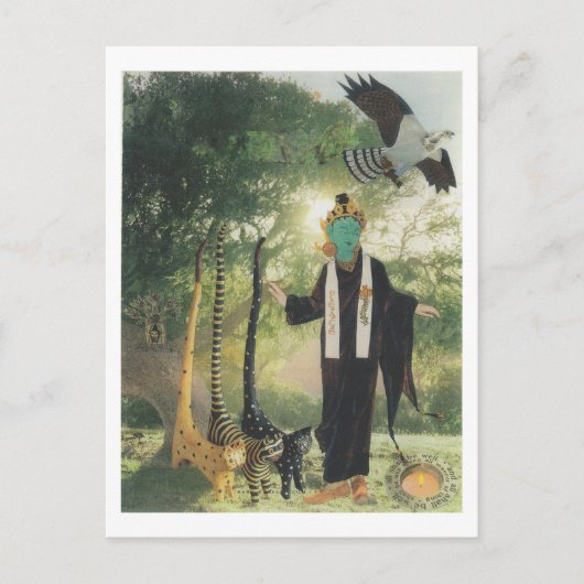 Dibble_Artworks_101_Green_Tara ポストカード (正面)