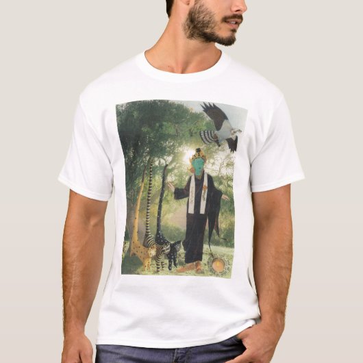 Dibble_Artworks_101_Green_Tara Tシャツ (正面)