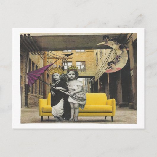 Dibble_Artworks_107_April_And_June ポストカード (正面)