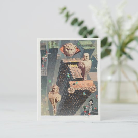 Dibble_Artworks_119_Gotham ポストカード (スタンド正面)