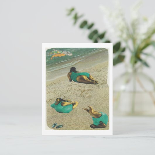 Dibble_Artworks_121_yoga ポストカード (スタンド正面)