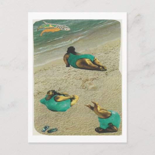 Dibble_Artworks_121_yoga ポストカード (正面)