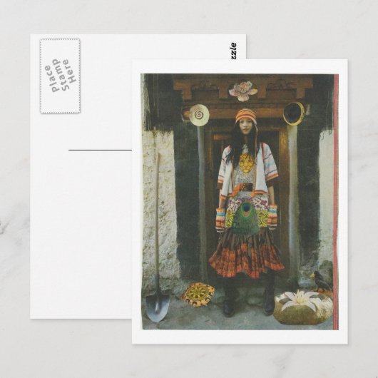 Dibble_Artworks_123_Curandera ポストカード (正面/裏面)