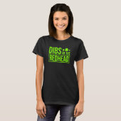 Dibs on the Redhead for St Patricks Day Party Tシャツ (正面フル)