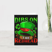 Dibs On The Redhead I Irish Shenanigans  カード (正面)