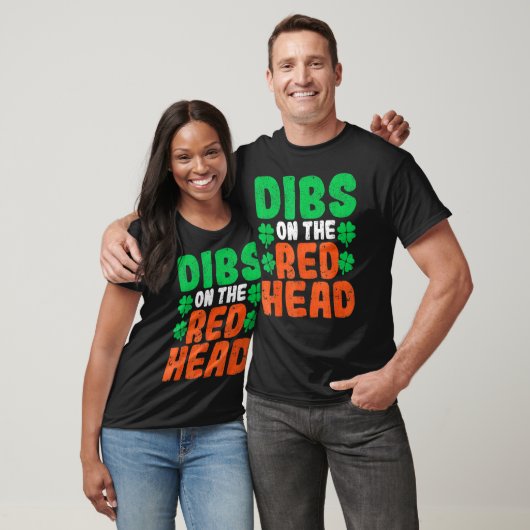 Dibs On The Redhead Irish Shamrock St Patrick's Da Tシャツ (ユニセックス)