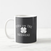 Dibs On The Redhead St Patricks Day  コーヒーマグカップ (左)