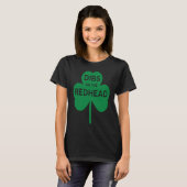 Dibs On The Redhead St Pattys Day Patricks Irish D Tシャツ (正面フル)