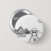 Dibujos divertidos 缶バッジ (正面&裏面)