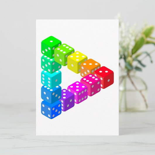 Dice Triangle Invitations 招待状