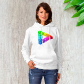 Dice Triangle Womens Hoodie パーカ