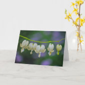 Dicentraの挨拶状 カード (黄色い花)