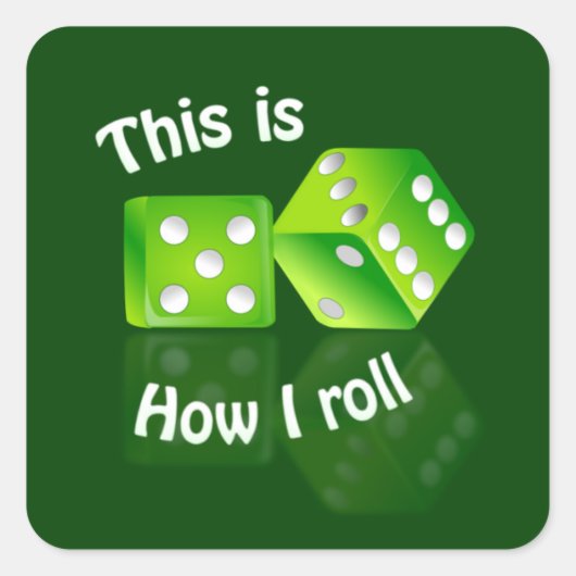 Dicesシール スクエアシール (正面)