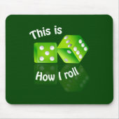 Dices mousepad マウスパッド (正面)