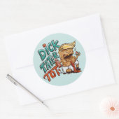 Dick-Tater-Tot ラウンドシール (封筒)