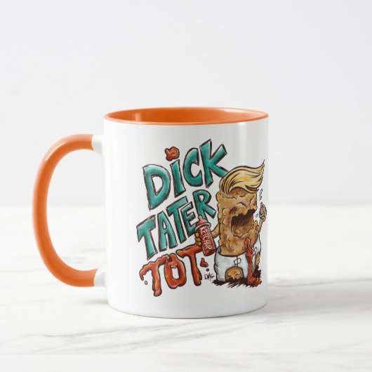 Dick-Tater-Tot Mug マグカップ (左)