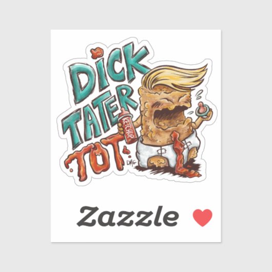 Dick-Tater-Tot Sticker (single) シール (シート)