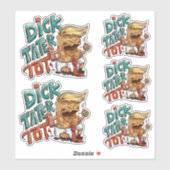 Dick-Tater-Tot Stickers シール (シート)