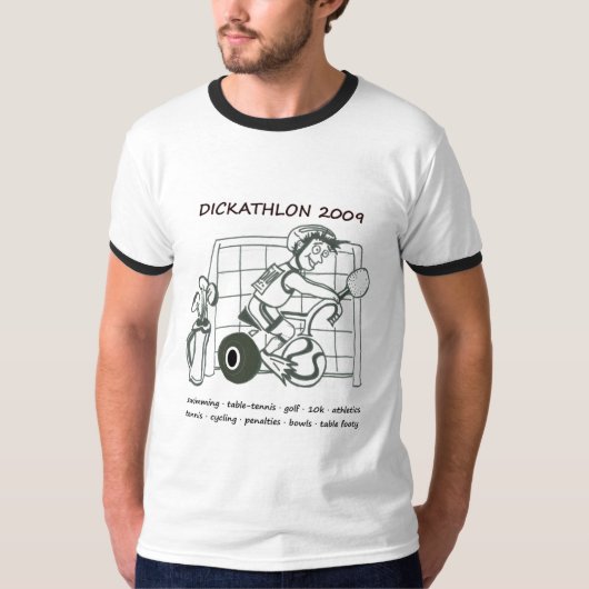Dickathlon 2009年 tシャツ (正面)