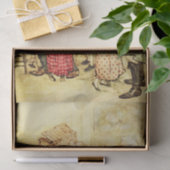 Dickenのクリスマスキャロルのティッシュペーパー7 薄葉紙 (ギフト)