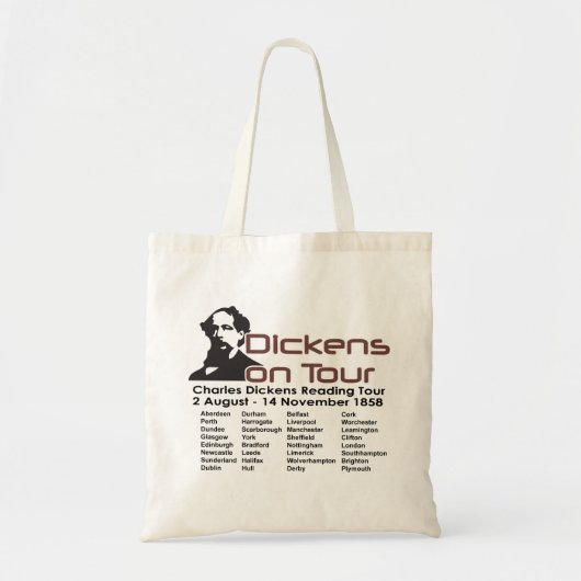 Dickens旅行のバッグ トートバッグ (正面)