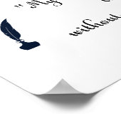 Dickens' David Copperfield Art Quote about Agnes ポスター (角)