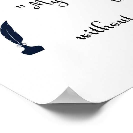 Dickens' David Copperfield Art Quote about Agnes ポスター (角)