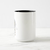 Dickens' David Copperfield Black Mug マグカップ (中央)